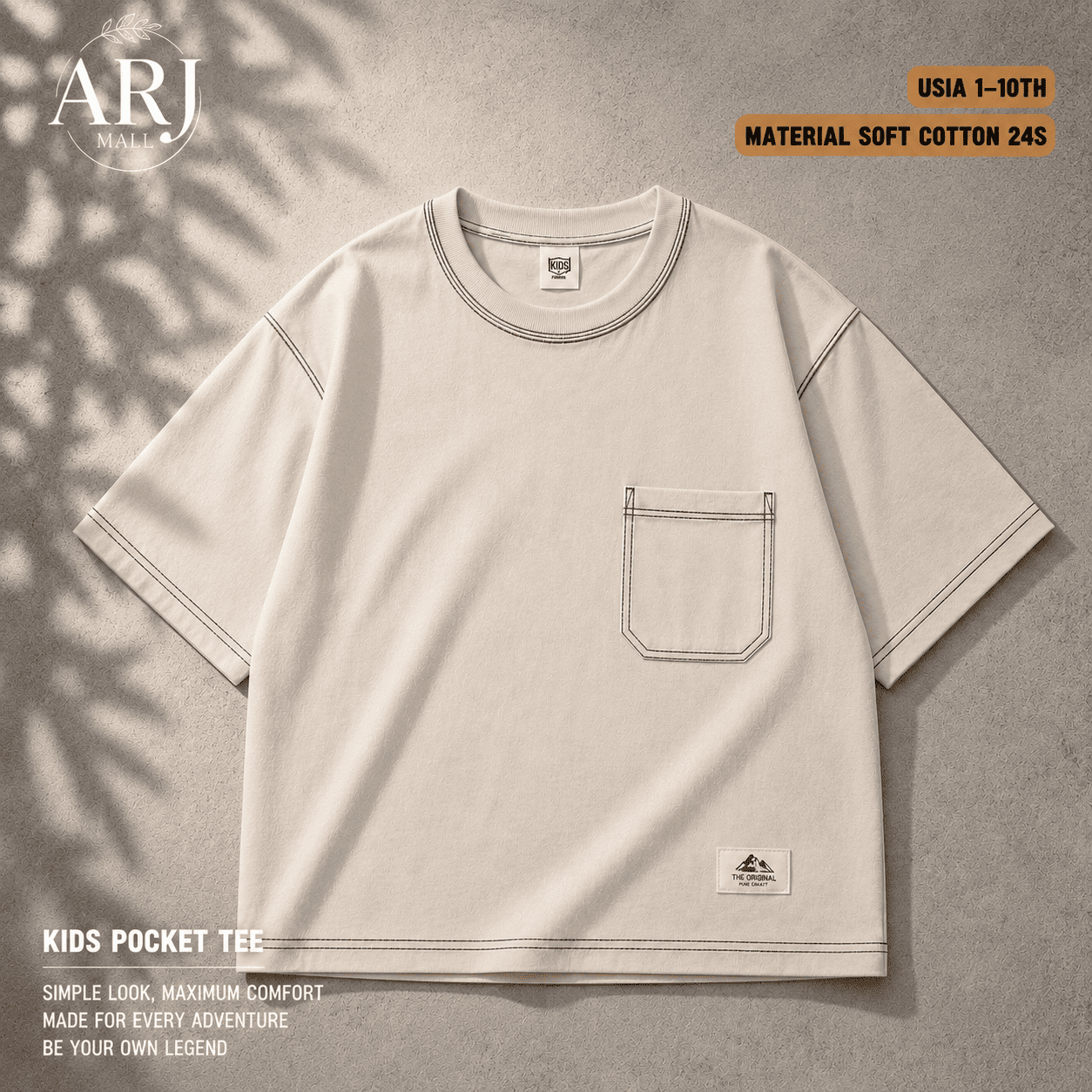 Kaos Boxy Hitam NV